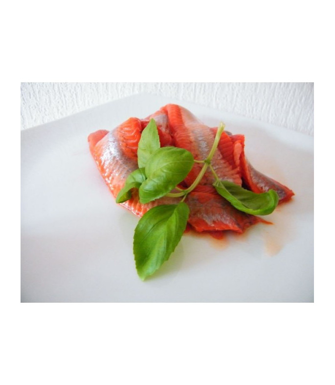 Lachs Matjesreifer zur Herstellung von leckeren mildem Lachs Matjes Lachs Matjesreifer zur Herstellung von leckeren mildem Lachs Matjes