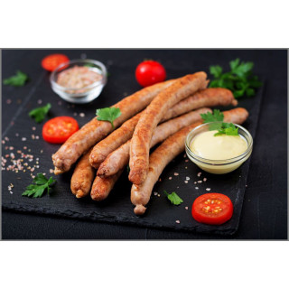 Fischbratwurst mit Saitling 50 Gramm + 3 m