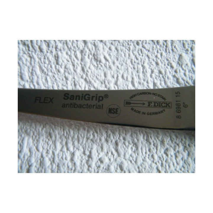 Dick Filetiermesser 6 Zoll gebogen