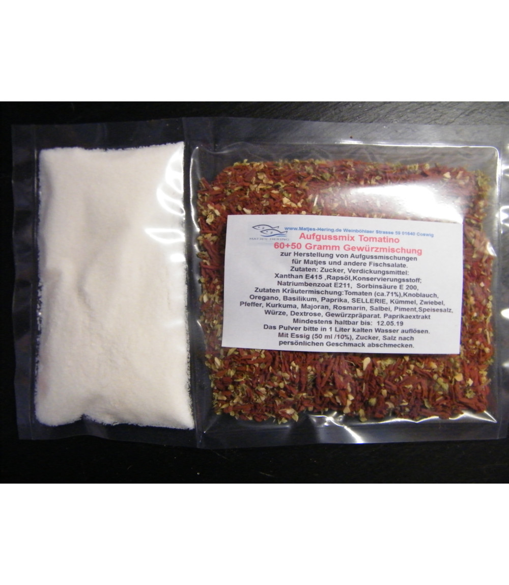 Fisch Aufgussmix -Tomatino- 60 Gramm