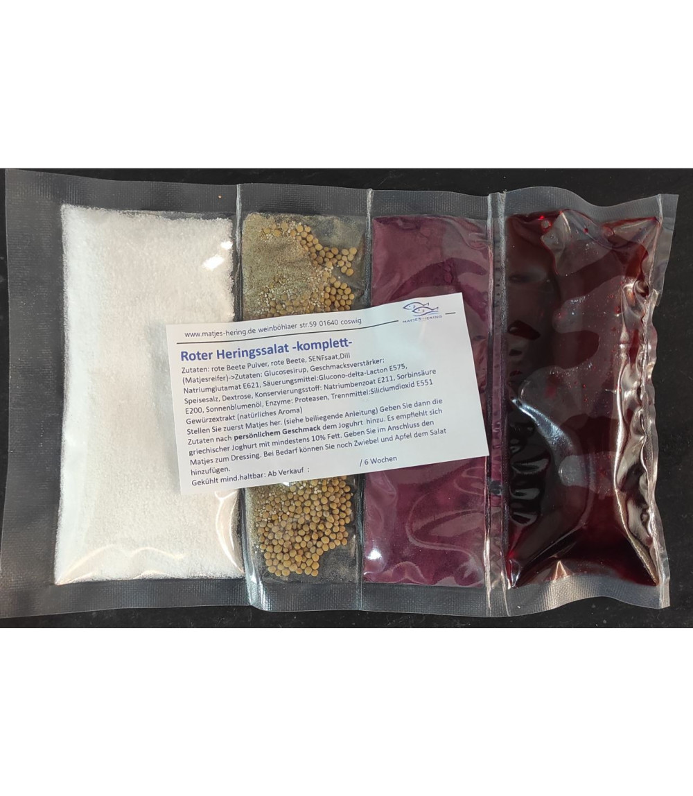 roter Heringssalat      - Komplettpack -