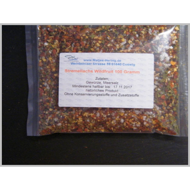 Stremellachs "Wildfruit" 100 Gramm