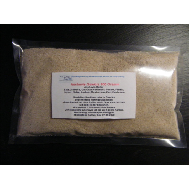Anchovis Reifer 600 Gramm