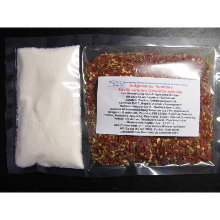 Fisch Aufgussmix -Tomatino- 60 Gramm