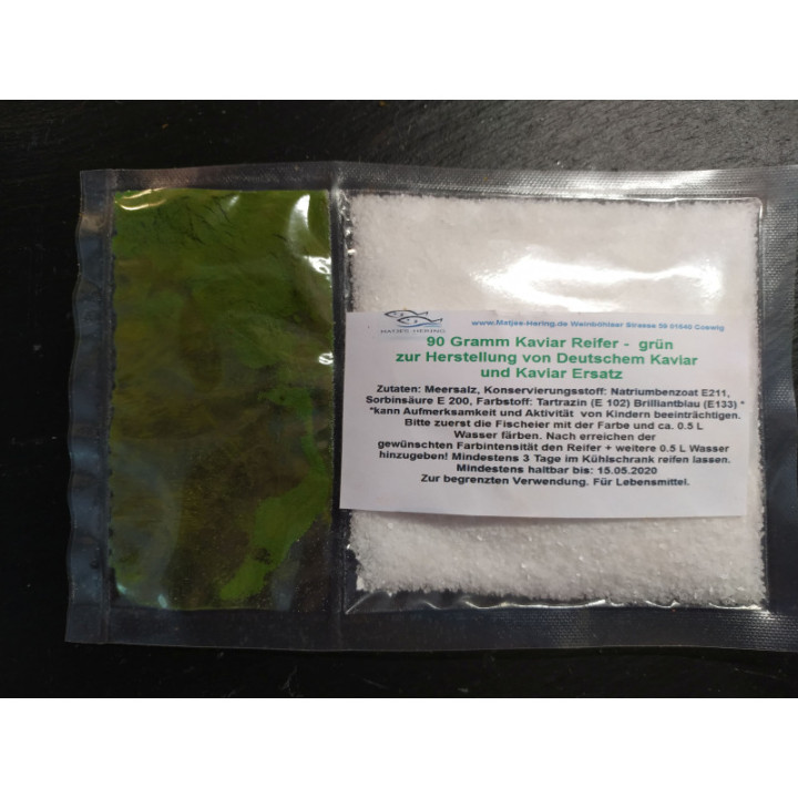 Kaviar Reifer "grün" 90 Gramm