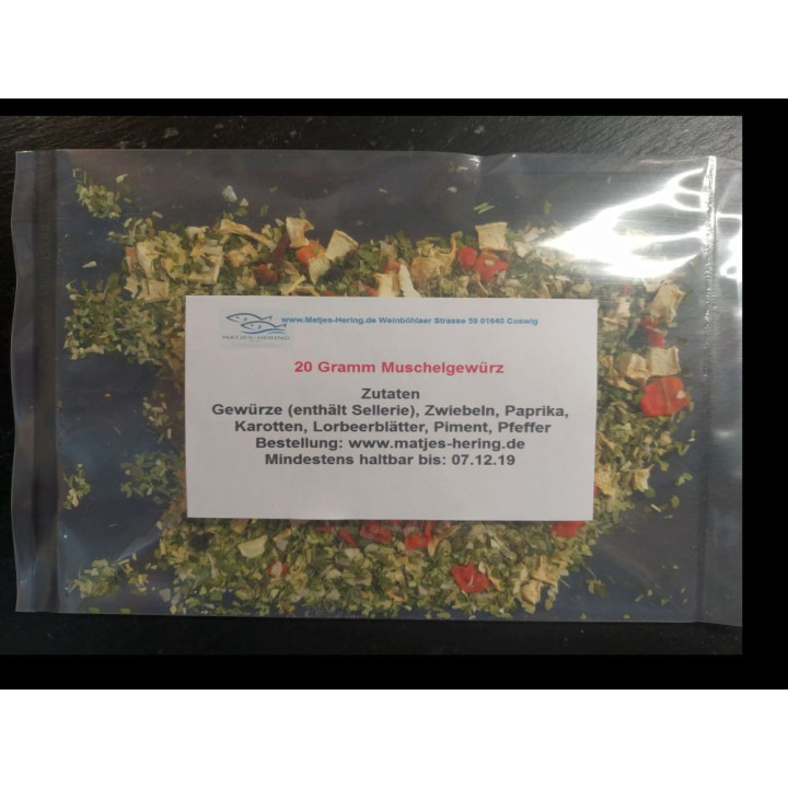 Muschel Gewürz und Rezept