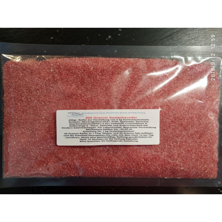 Seelachsreifer 200 Gramm OHNE Raucharoma