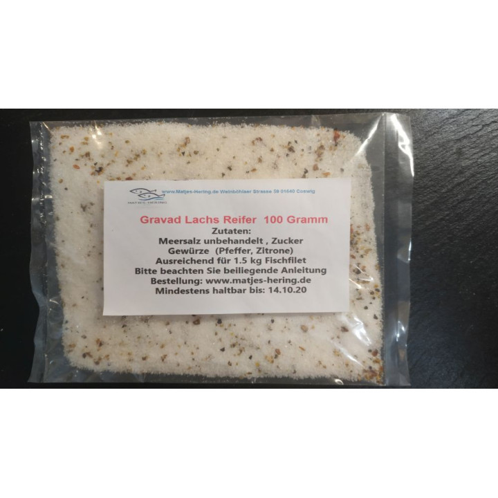 Graved/Gravad Lachs Reifer ohne Dill 100 Gramm