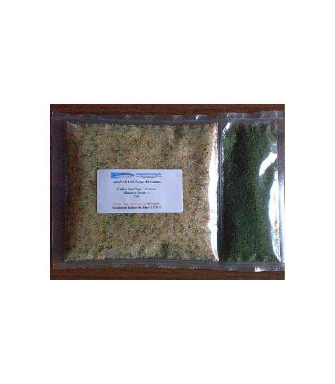 Graved Lachs Royal 150+5 Gramm Graved Lachs Royal 150+5 Gramm
